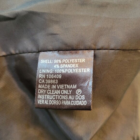 Tahari Arthur S Levine Black Fitted Blazer Jacket 6 Career‎ Office Business - Picture 2 of 6